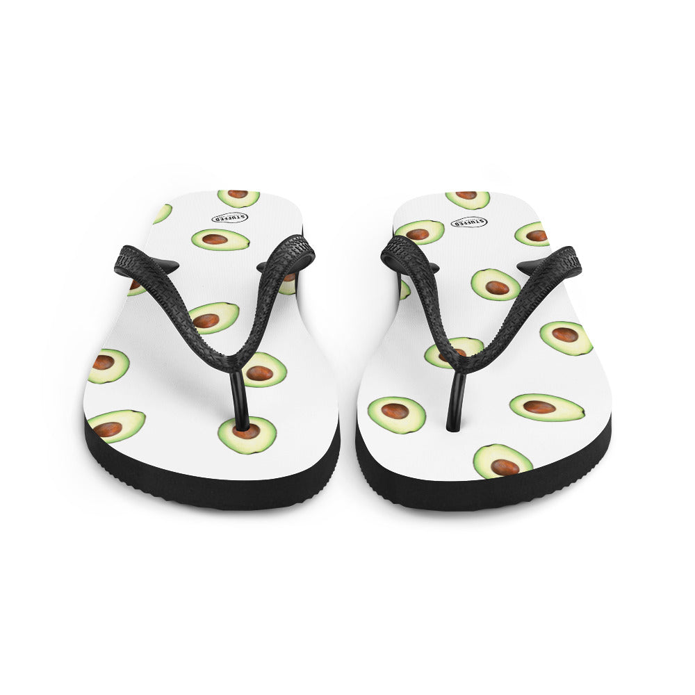 Avocado Flip-Flops