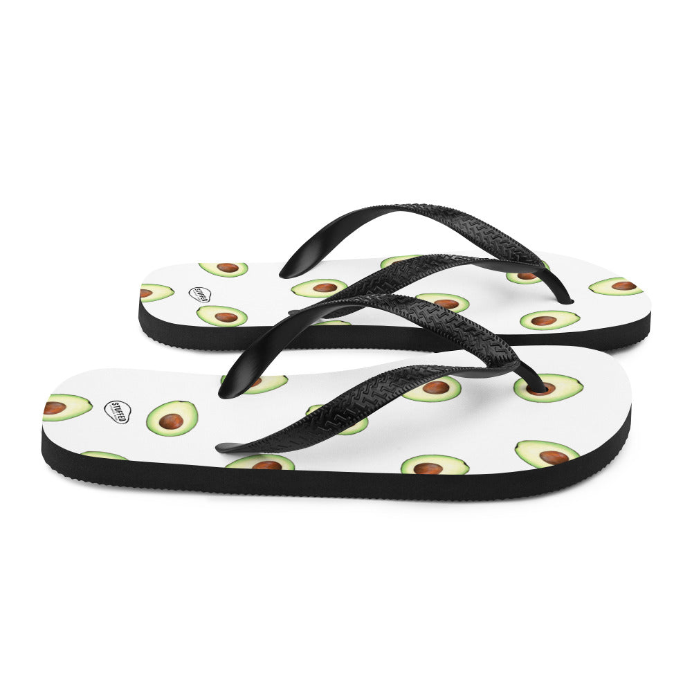 Avocado Flip-Flops