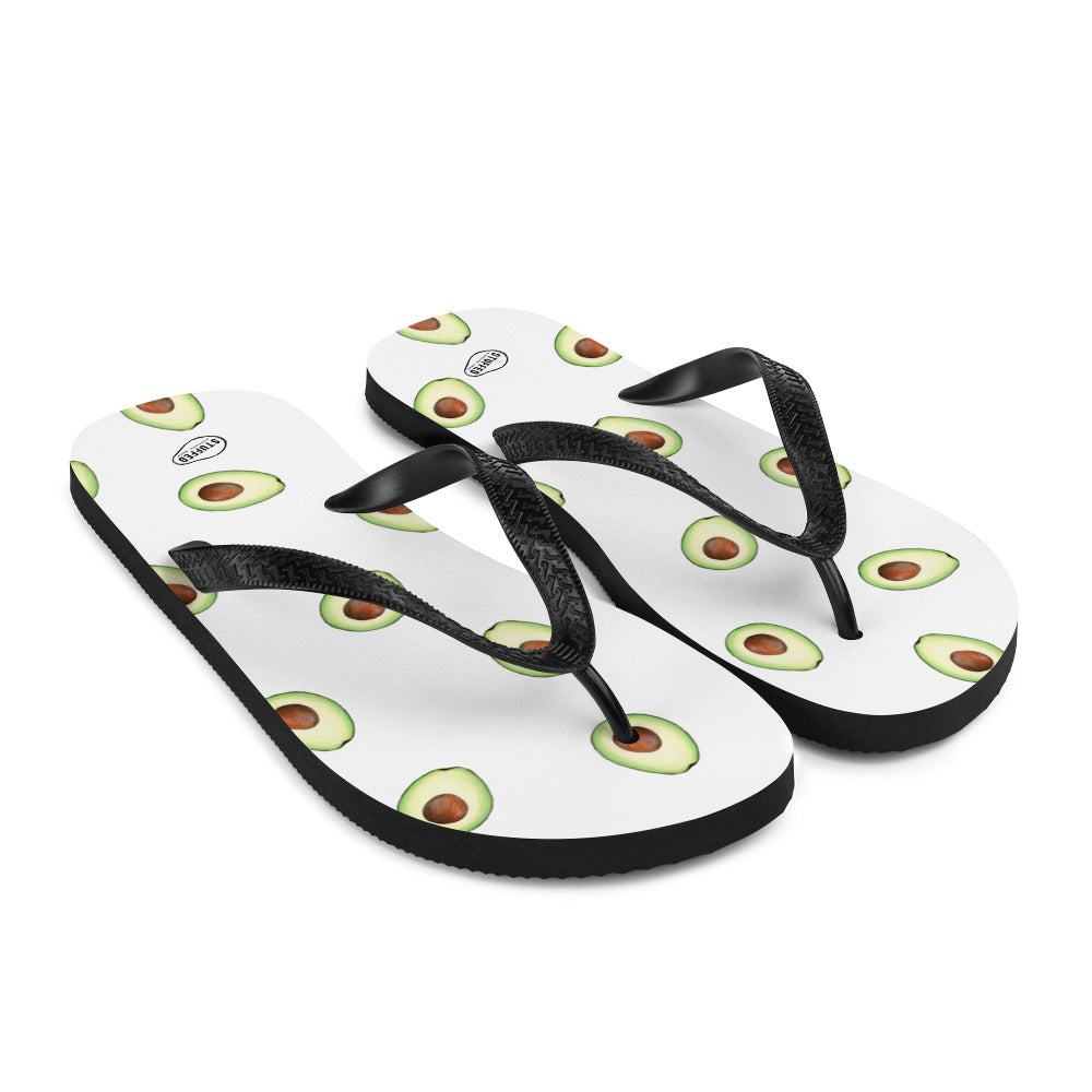 Avocado Flip-Flops