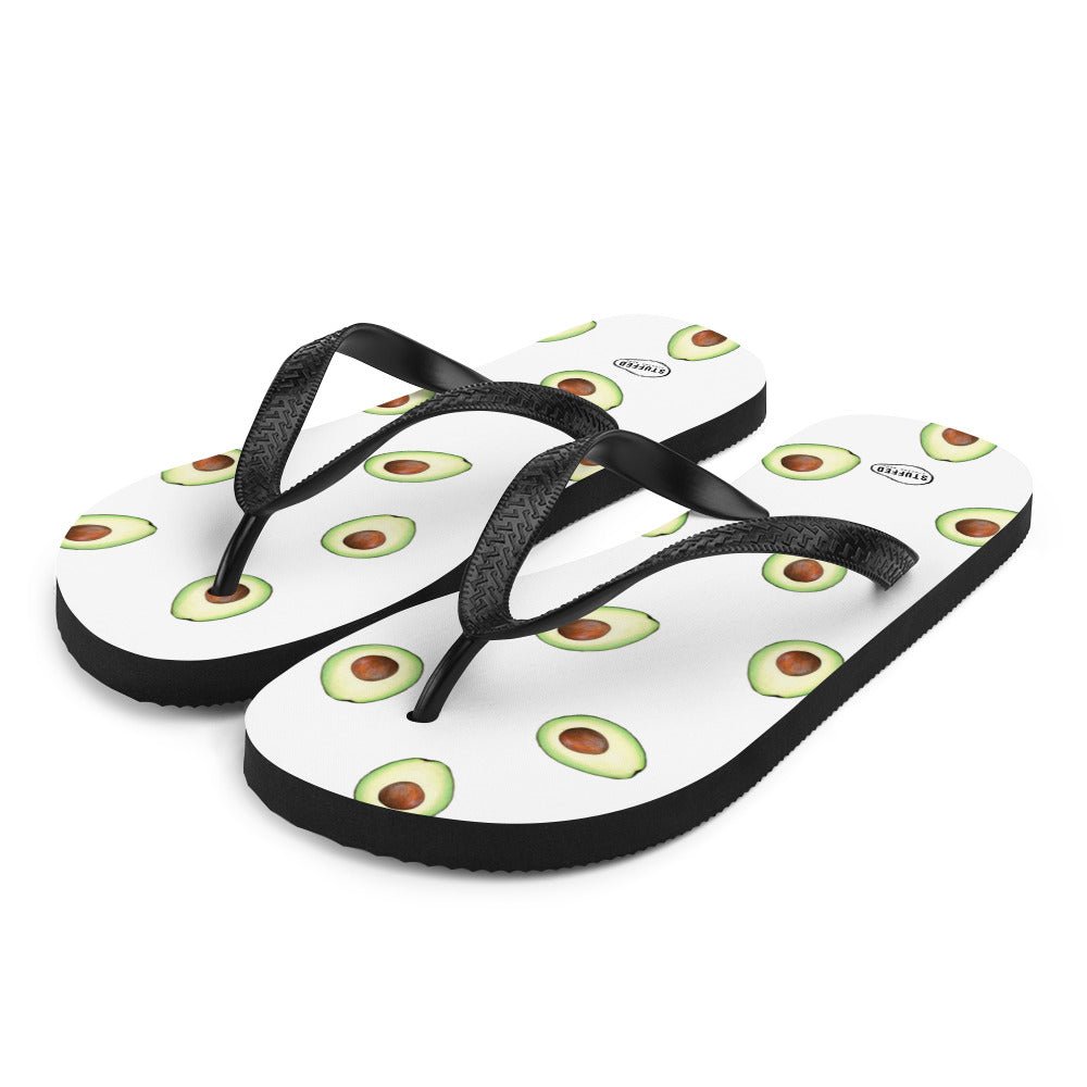 Avocado Flip-Flops