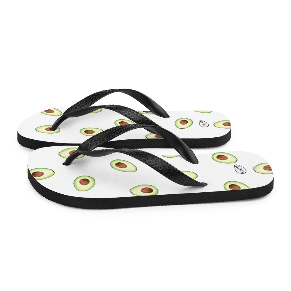 Avocado Flip-Flops